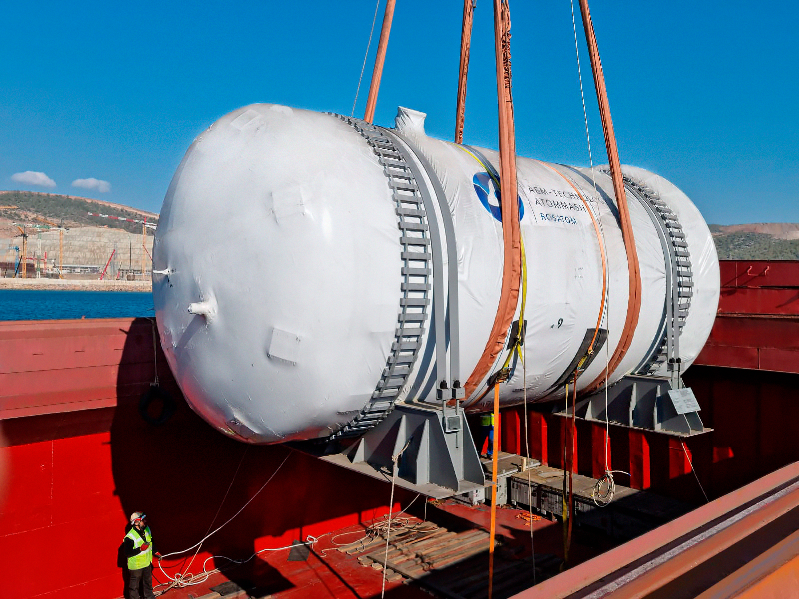 FESCO доставила оборудование для АЭС «Аккую» в Турции