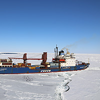 Дизель-электроход «Василий Головнин» завершил работу в западном секторе Арктики