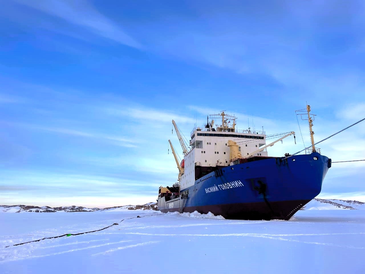 FESCO завершила антарктическую экспедицию 2023-2024 гг.