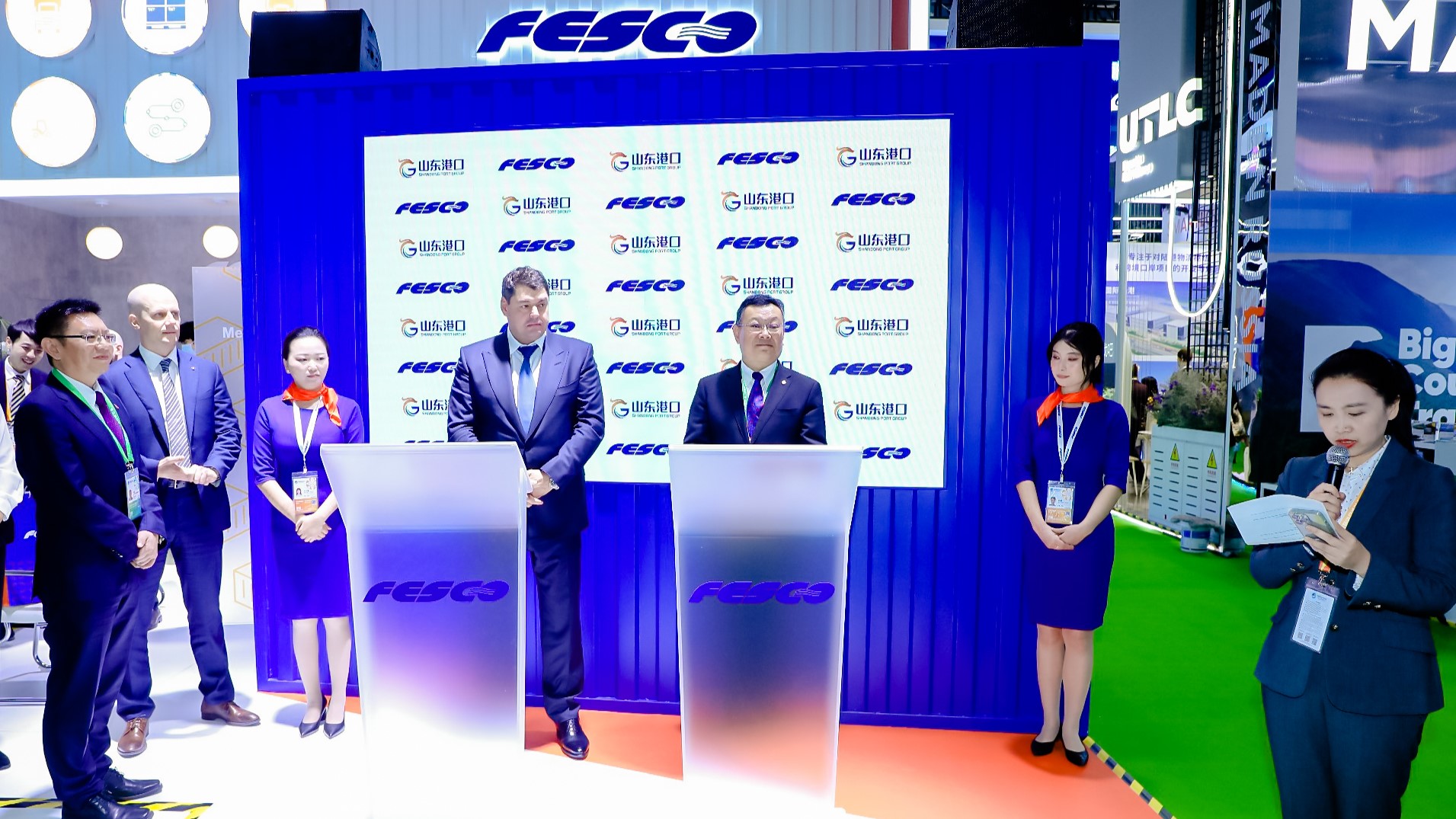 FESCO и Shandong Port Group договорились о развитии контейнерных перевозок между Россией и Китаем FESCO и Shandong Port Group договорились о развитии контейнерных перевозок между Россией и Китаем