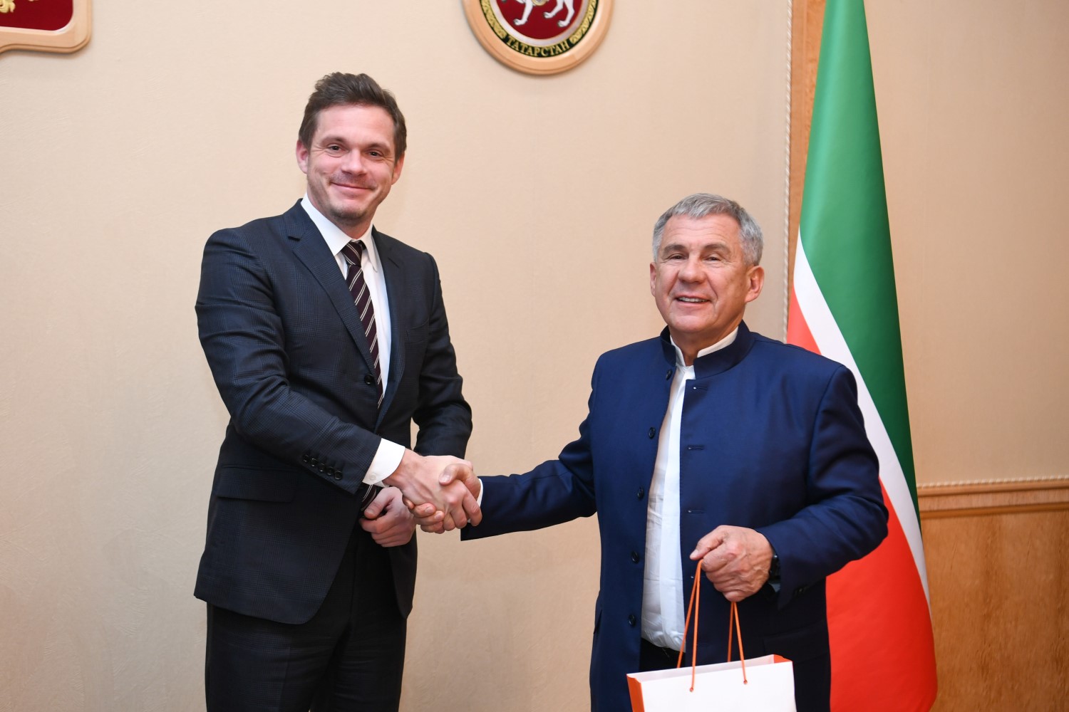 Председатель Совета директоров FESCO встретился с Президентом Республики Татарстан