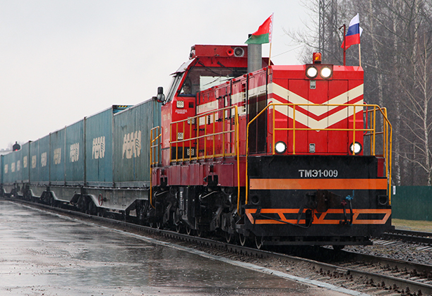25-й регулярный поезд FESCO прибыл в Минск из Владивостока