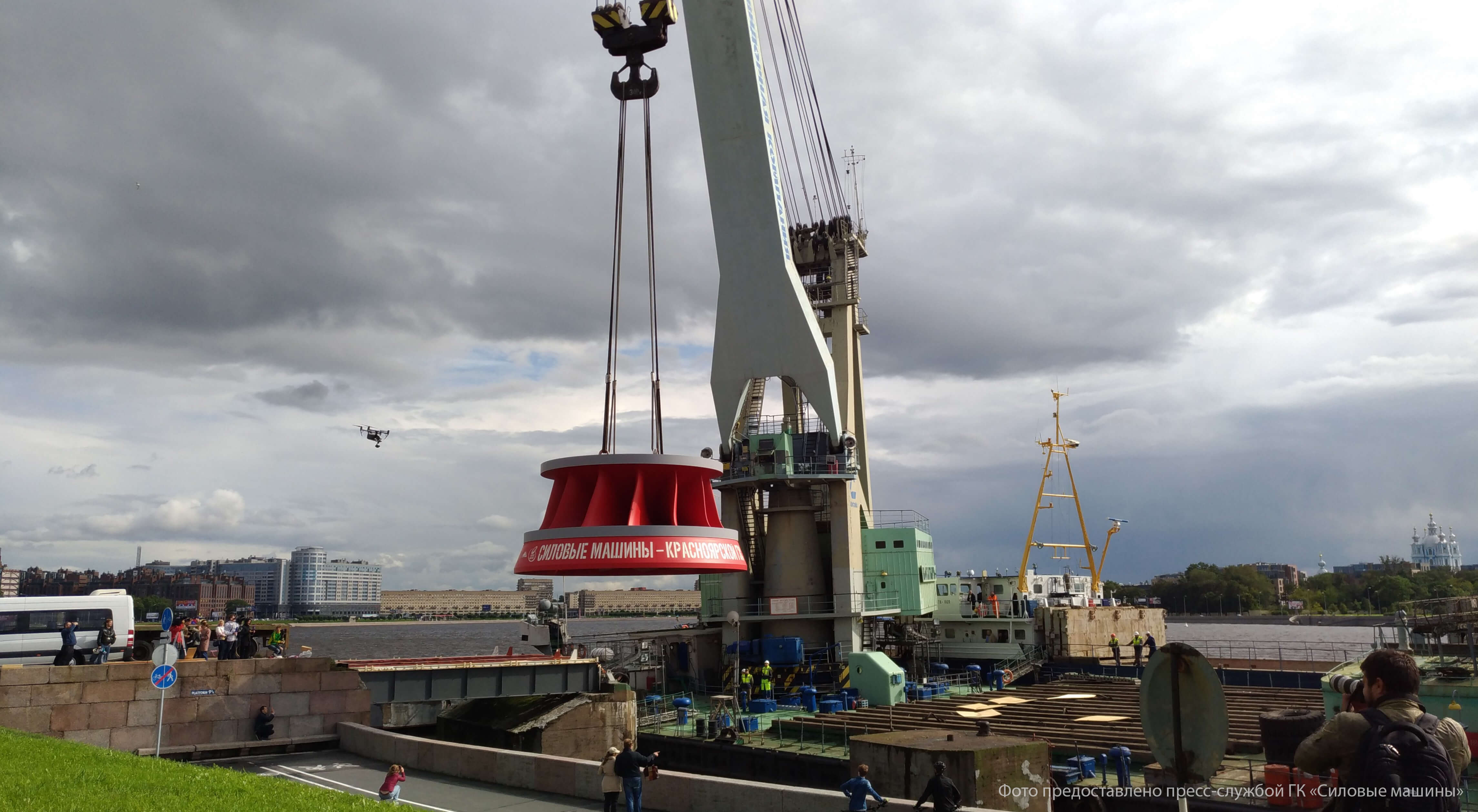 FESCO доставит из Санкт-Петербурга на Красноярскую ГЭС гидрооборудование «Силовых машин» общим весом свыше 500 тонн