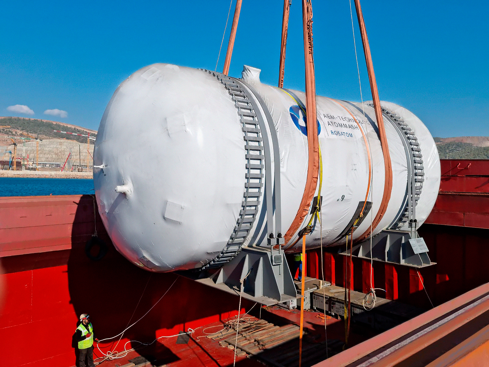 FESCO доставила оборудование для АЭС «Аккую» в Турции FESCO доставила оборудование для АЭС «Аккую» в Турции