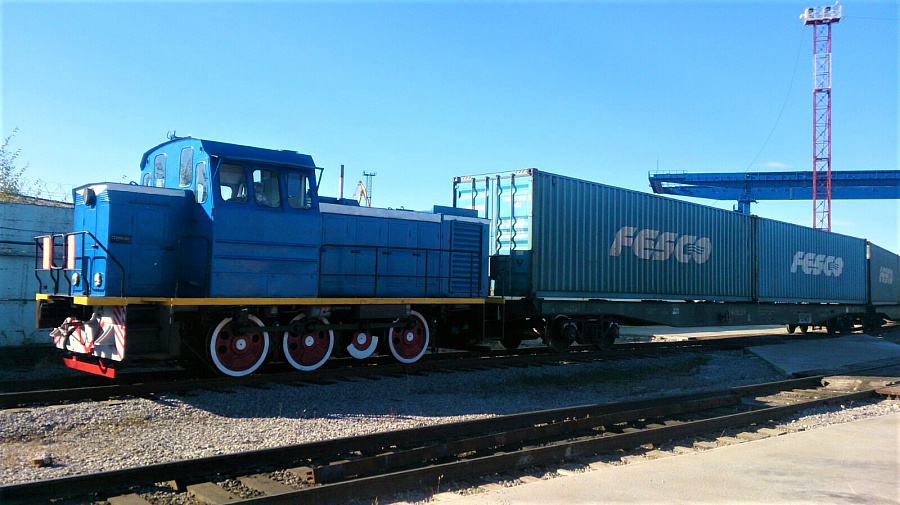 FESCO обеспечила перемещение шести кранов Е-RTG между терминалами Global Ports FESCO обеспечила перемещение шести кранов Е-RTG между терминалами Global Ports