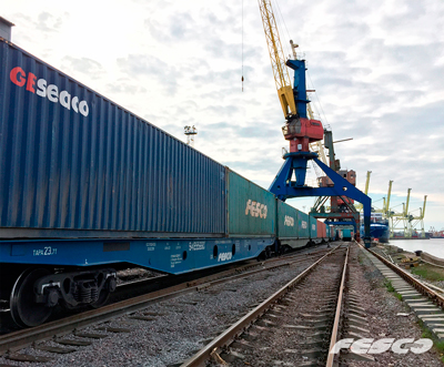 FESCO начинает регулярные железнодорожные перевозки экспортных грузов в порты Санкт-Петербурга