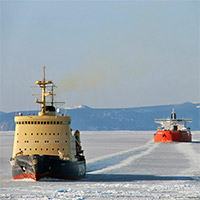 Ледоколы ДВМП завершили зимнюю навигацию в Татарском проливе и заливе Анива