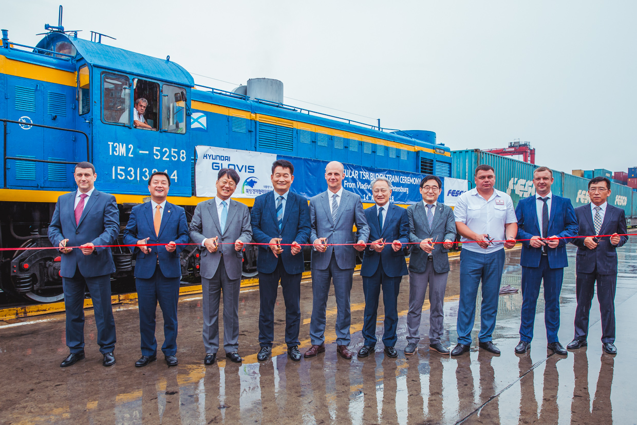 FESCO совместно с Hyundai Glovis начинает регулярные перевозки грузов из Пусана в Санкт-Петербург на завод Hyundai