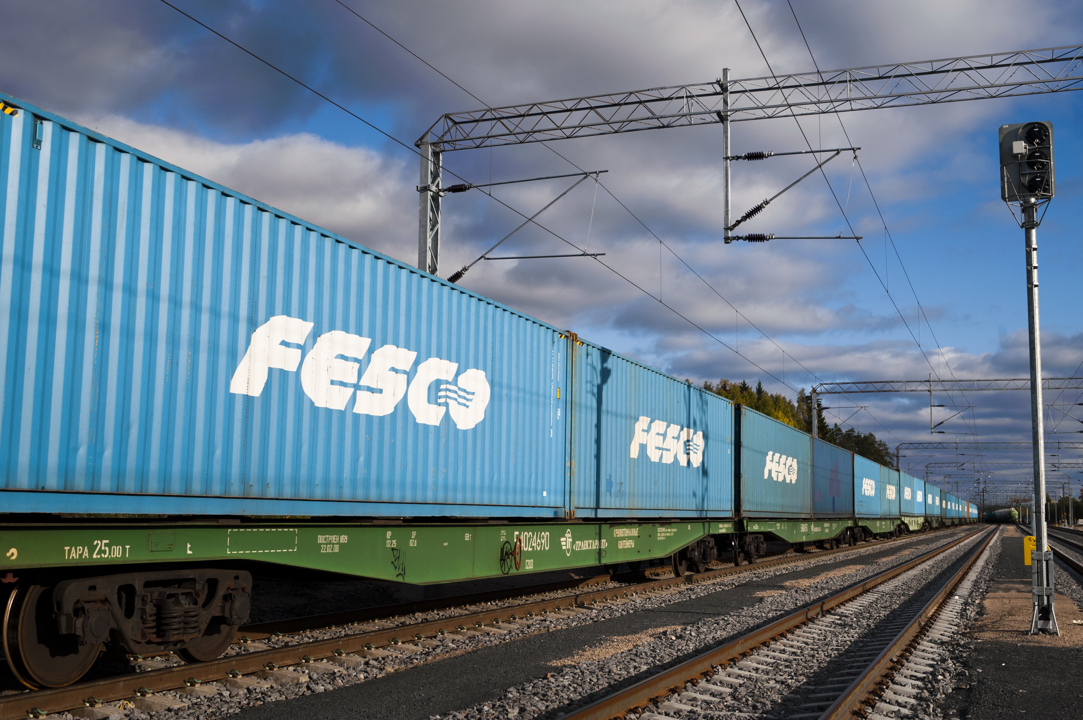 FESCO запустила регулярный контейнерный поезд по маршруту Владивосток-Красноярск-Владивосток