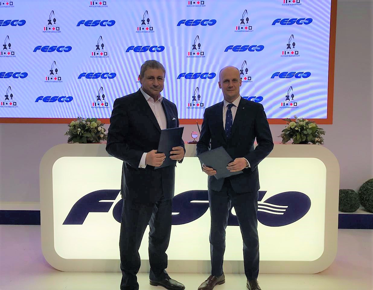 FESCO и «Терминал Морской Рыбный Порт» будут развивать контейнерные перевозки между Санкт-Петербургом и Владивостоком