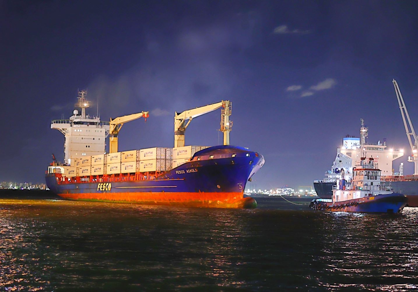 FESCO открыла прямое морское контейнерное сообщение между Египтом и Россией
