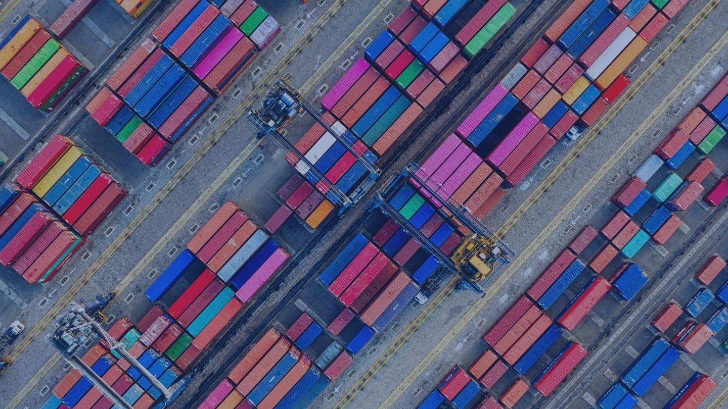 Container terminal in Tomsk